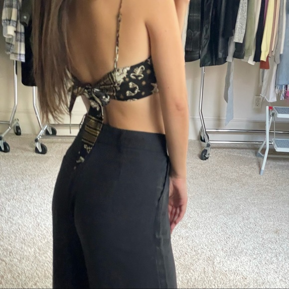 🛍 SALE WWW Danielle Bernstein Astro Scarf Top - Picture 3 of 6